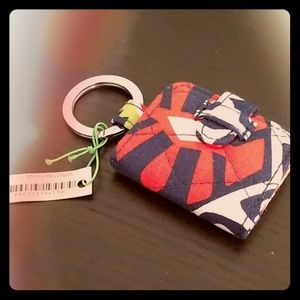 Vera Bradley Mirror Mirror Keychain